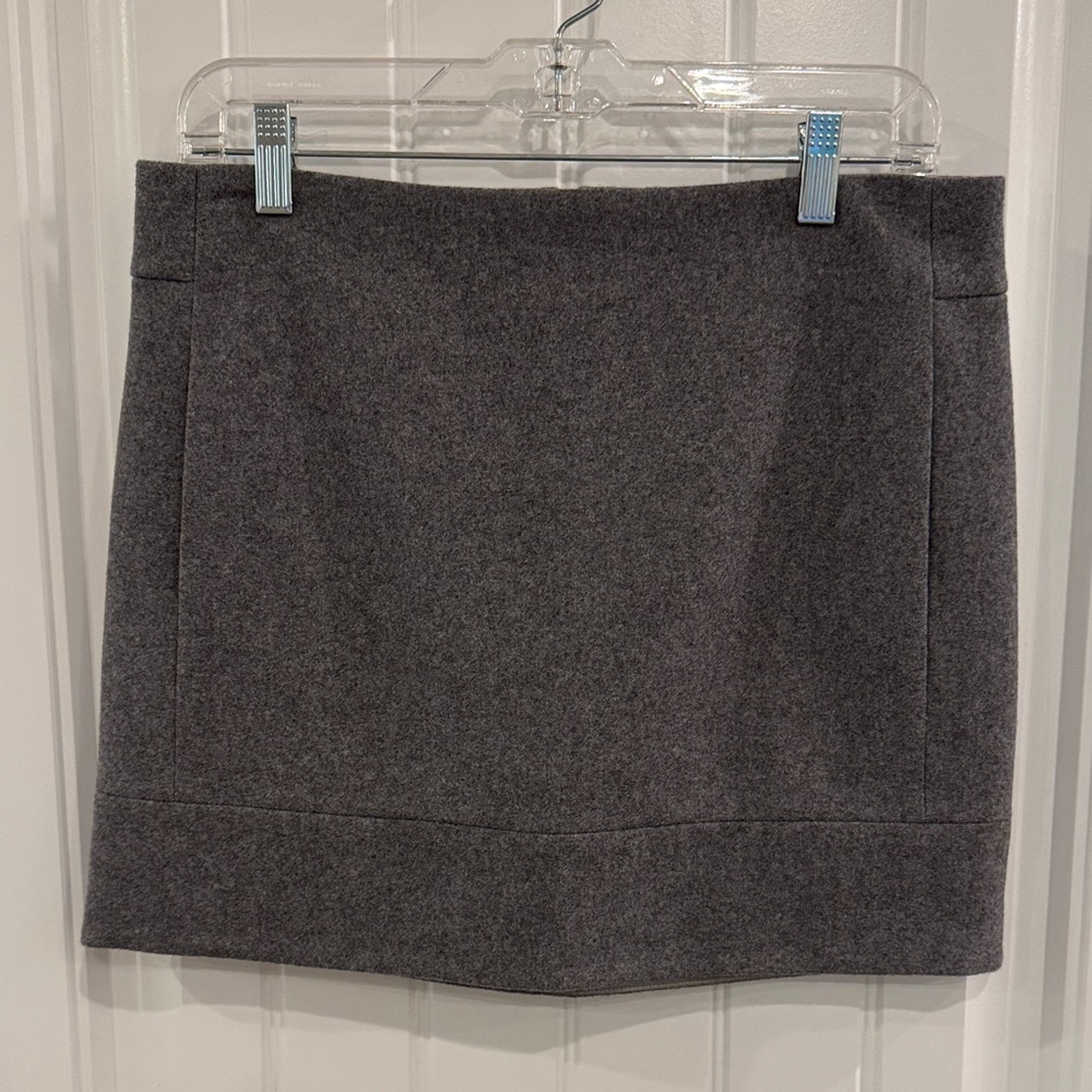 J. Crew Classic Wool Gray Women's Skirt Size 6